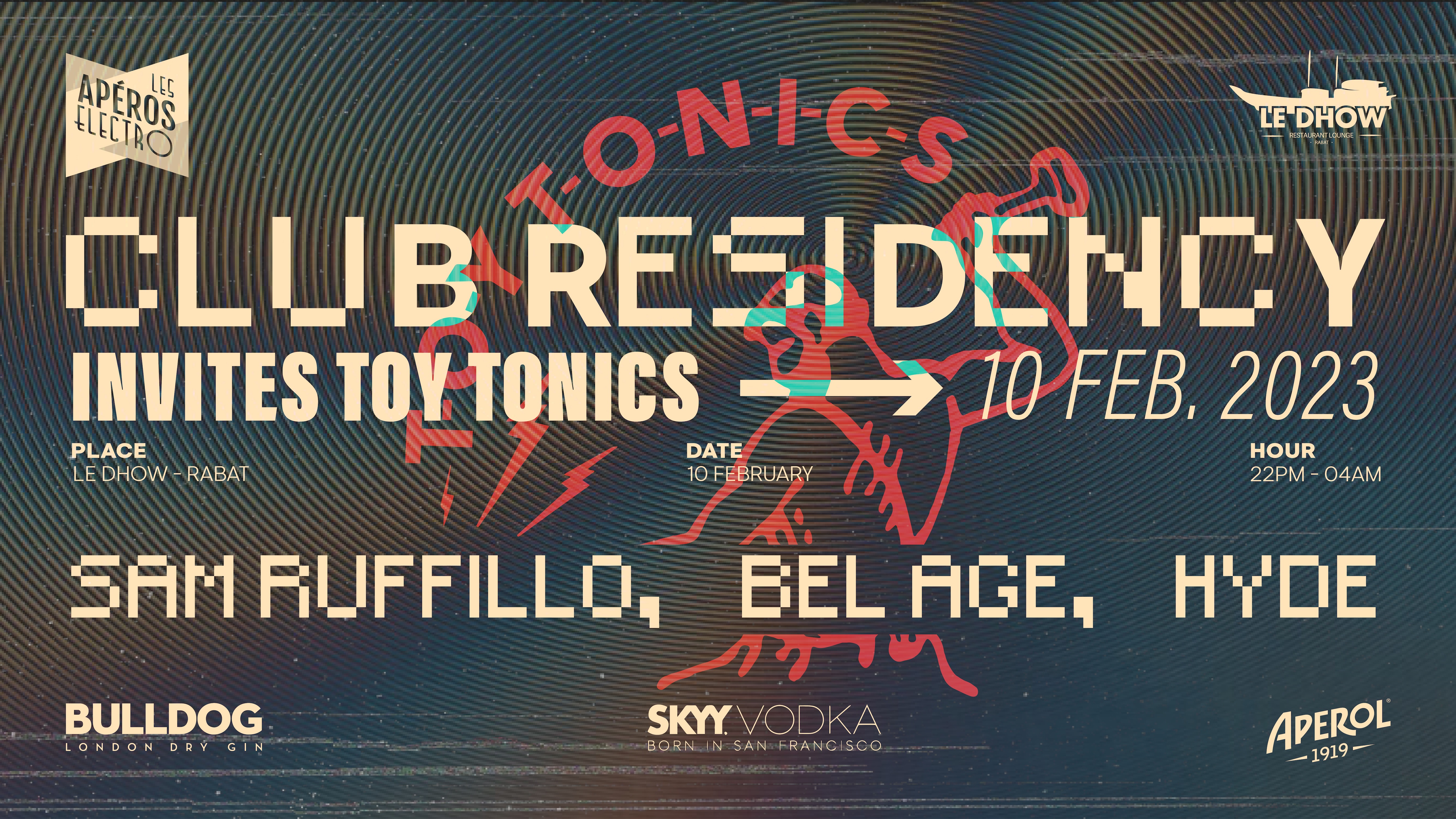 :. BoatParty│Apéros Électro x Toy Tonics│Sam Ruffillo .:
