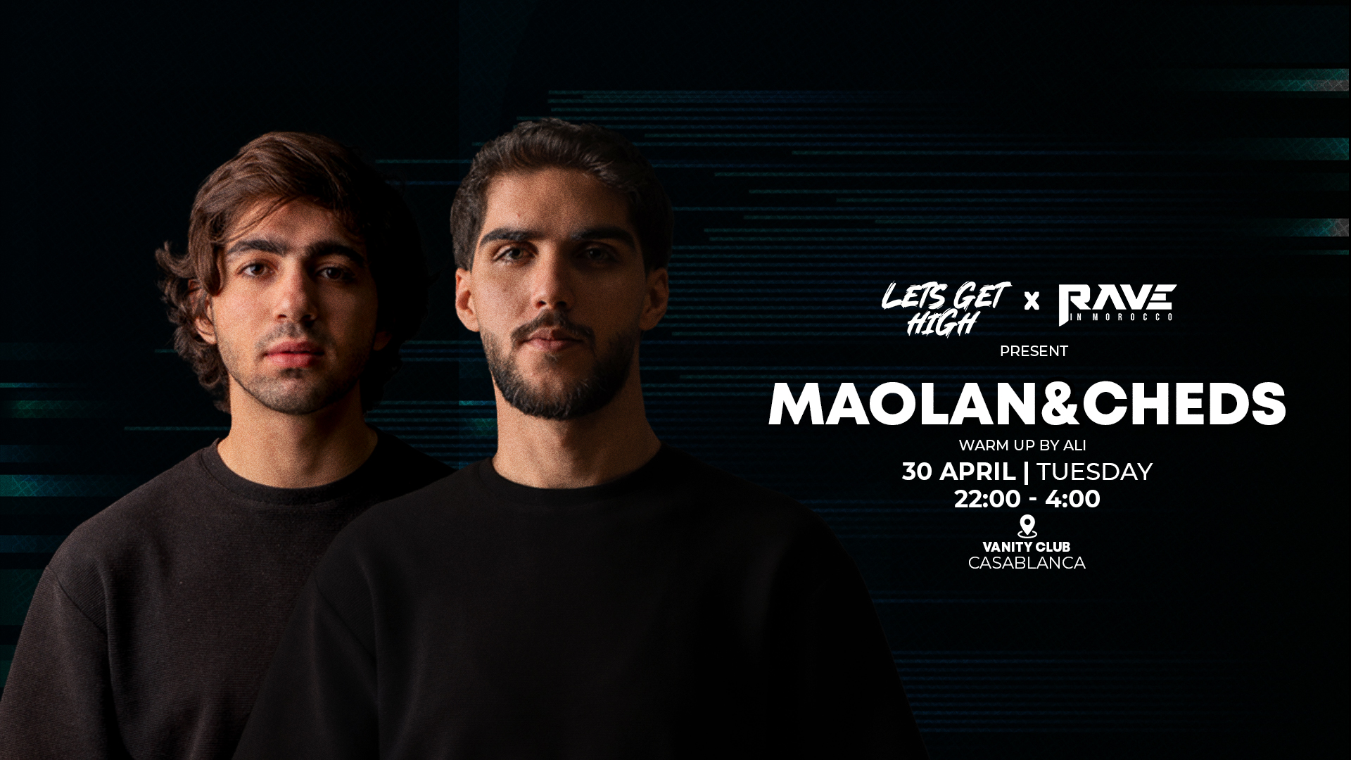 LetsGetHigh x RaveInMorocco Present : MAOLAN & CHEDS