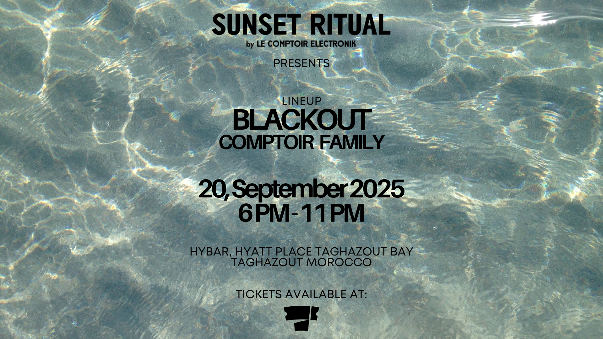 SUNSET RITUAL (SAT 20 SEPTEMBER)