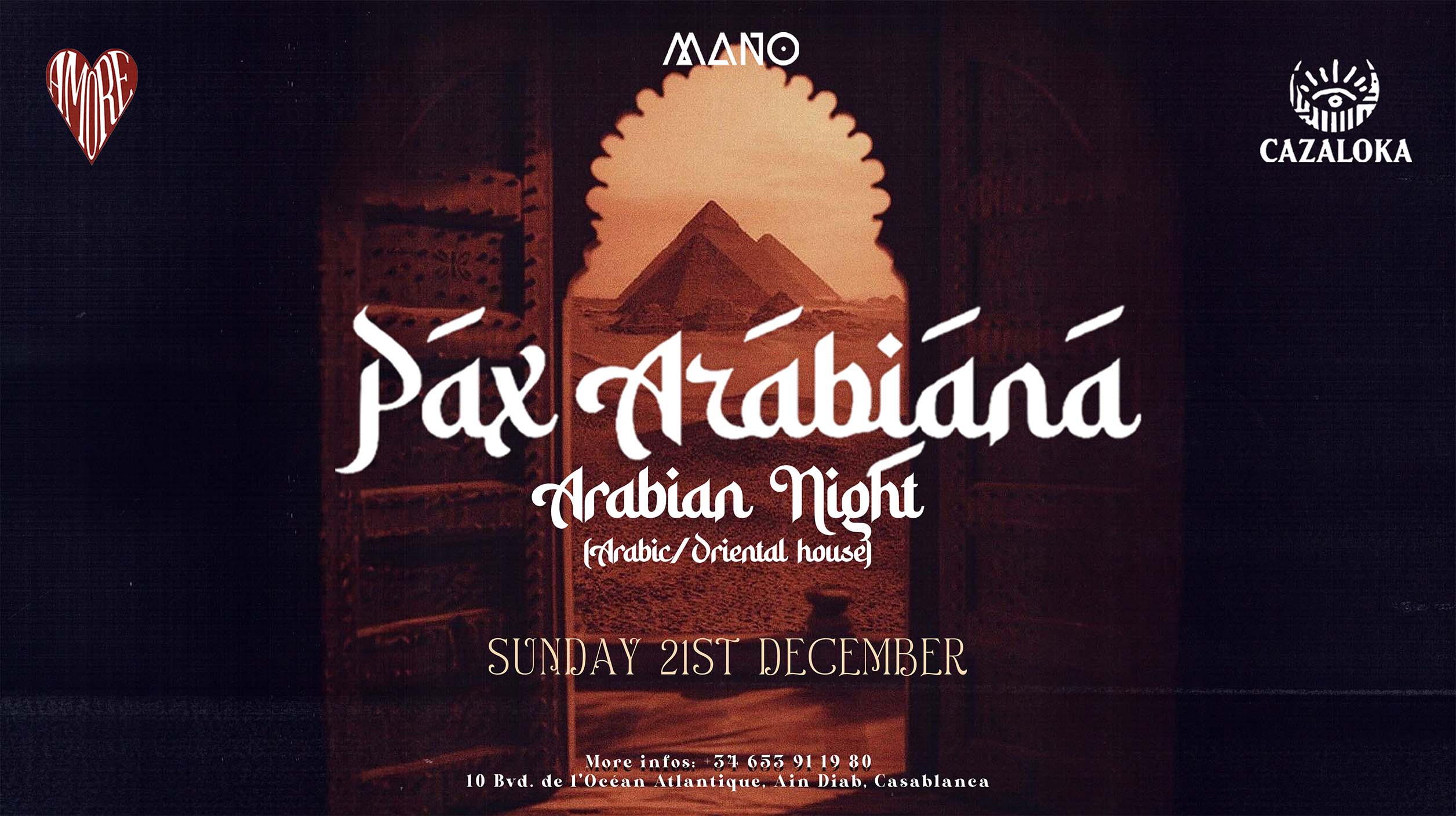 ARABIAN NIGHT - MANO CLUB
