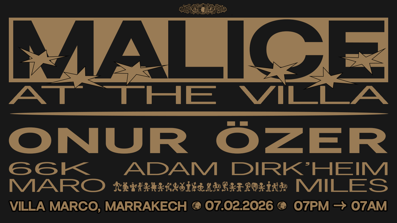 ECHO7000 - Malice at the villa with Onur Özer