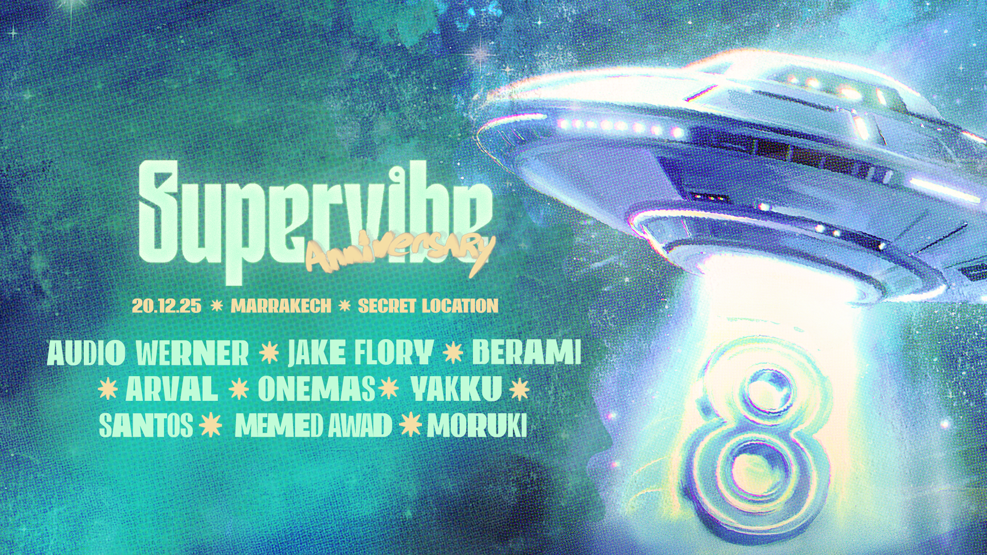 Supervibe 8th Anniversary