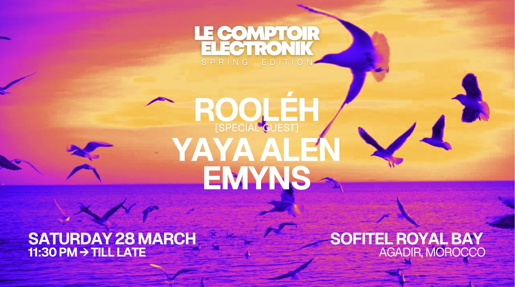 LE COMPTOIR ELECTRONIK (SPRING EDITION)