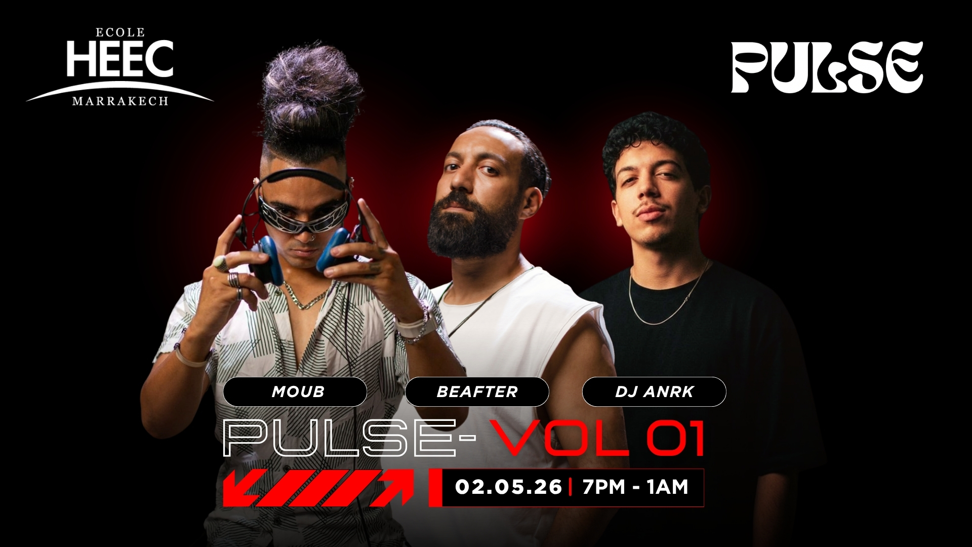 PULSE - VOL 01 : BEAFTER, MOUB & DJ ANRK