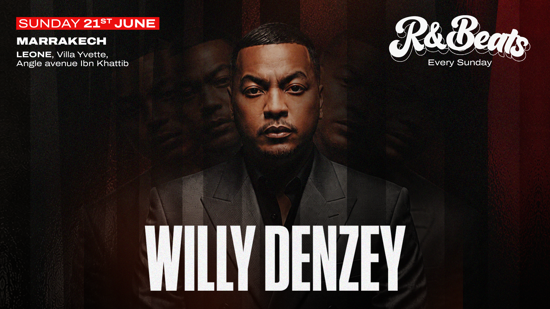 R&Beats presents : Willy Denzey @ LEONE