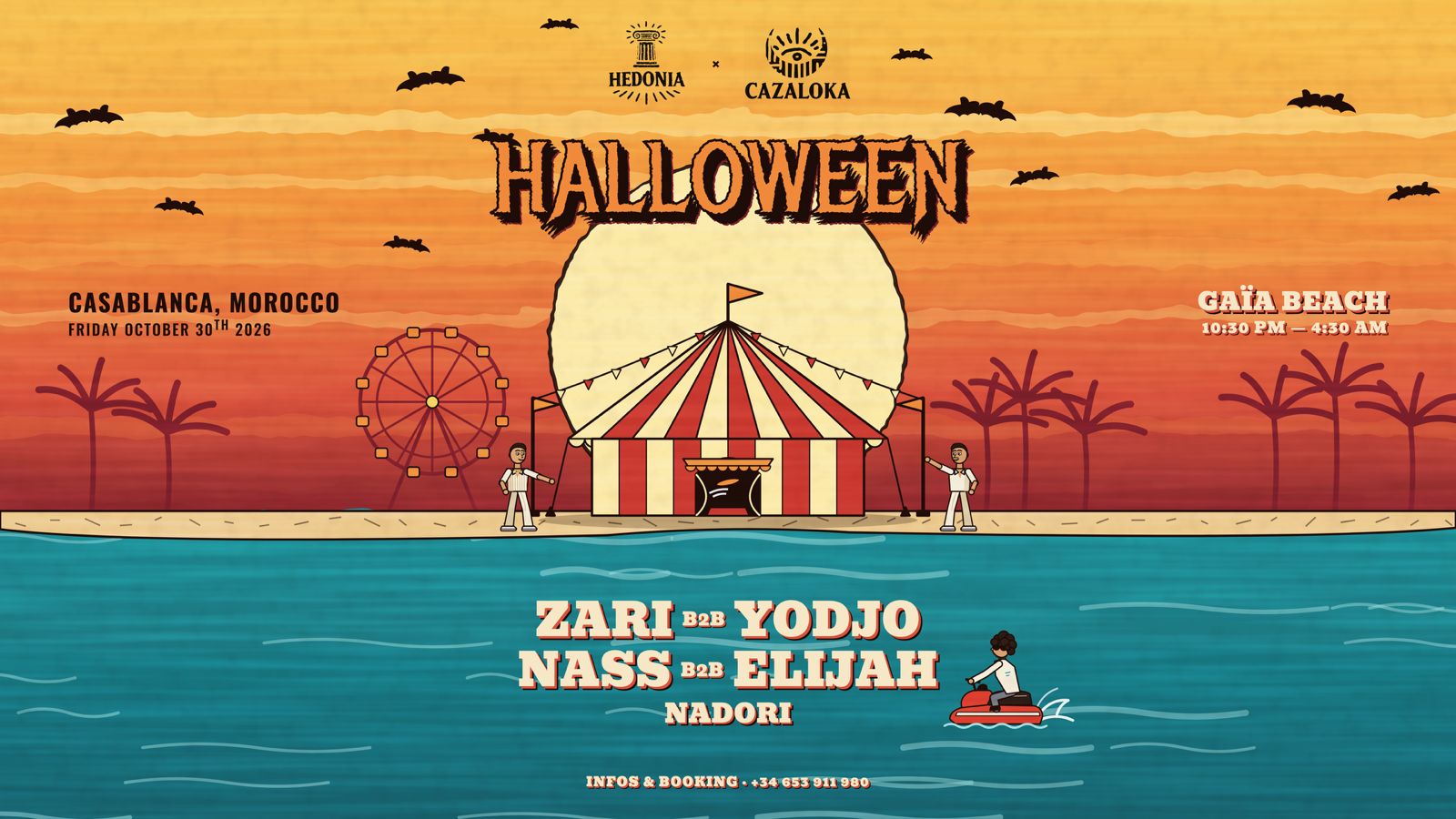 HEDONIA x CAZALOKA - Halloween Edition